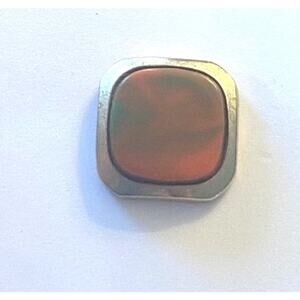 VTG Men's Tie Pin, Gold Tone with Lucite Accents